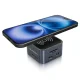 Hub USB-C 12 in 1 Wozinsky WHBC09Y8S multifunctional, with wireless charging function, aluminum, with 15 cm cable - gray