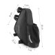 Wozinsky WBB23BK Under-Frame Bike Bag with Bottle Holder 1.5L, Black