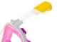 Foldable Full-Face Snorkeling Mask, S/M, Pink