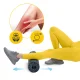 4FIZJO EPP Foam Massage Roller 45 cm, Black-Blue