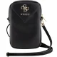 Guess Zip Triangle 4G Phone Bag, Black