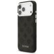 Guess Peony Hot Stamp Script MagSafe Phone Case Cover iPhone 17 Pro Max - Black