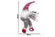 Christmas Gnome Curtain Tieback with Velcro, 40cm, Grey