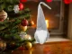Christmas Gnome with Bendable Hat, 30 cm, Grey