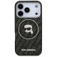 Karl Lagerfeld IML Head Logo MagSafe vāciņš iPhone 17 Pro Max - Melns | Phone Case Cover Black