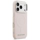 Karl Lagerfeld Initial & Metal Logo MagSafe Phone Case Cover iPhone 17 Pro Max - Pink