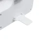 Maclean MCE224G 4-Way Socket Adapter with Switch, Schuko, White