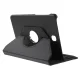 Samsung Galaxy Tab S2 8.0 ( T710, T715) Litchi Texture Rotary Stand Leather Case, Black