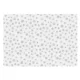 Christmas Tablecloth Ruhhy 22790 with Silver Snowflakes 71x55 in (180x140cm), White