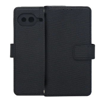 Smart Triangle Wallet Case for Google Pixel 10A, Black