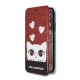 Karl Lagerfeld Valentine Folio Case for iPhone X/XS - Red