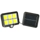 Solar Lamp with Motion and Dusk Sensor, 120 LED, 20W