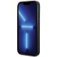 Чехол Guess Leather 4G Stamped для iPhone 15 - черный