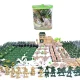 Army Men Military Base Playset with 400 Toy Soldiers and Figures