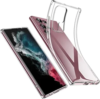 Back Case 2mm for Samsung Galaxy S22 Ultra, Transparent