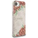 Guess 4G Flowers Print MagSafe Case for iPhone 16e - Pink
