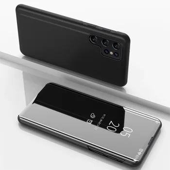 Samsung Galaxy A56 ( SM-A566B / DS ) Clear View Case Cover, Black