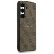 Guess 4G Ring Classic Logo MagSafe Case for Samsung Galaxy S25 FE - Brown