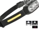 LED Headlamp with Motion Sensor, USB-C Rechargeable, Black