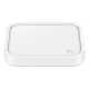 Samsung Wireless Charger Pad EP-P2400TWEGEU 15W with Wall Charger, White