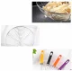 Stainless Steel Mesh Straining Spoon-Skimmer for Kitchen 33,5 cm, Different Colors