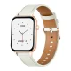 Colmi C28 Smartwatch, Gold / White Leather