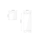 Tech-Protect Tempered Glass and Hydrogel Film Set for Samsung Galaxy Z Flip 7 / 8, 4in1 Clear