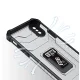 Crystal Ring Case Hybrid Rugged Cover for iPhone XS Max with Ring Holder, Red