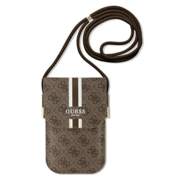 Guess Universal Phone Bag Wallet 4G Stripes, Brown