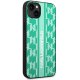 Karl Lagerfeld Monogram Stripe Case for iPhone 14 Plus, Green