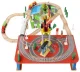 Wooden Children Toy Railway Train Track Car Road, 88 elements