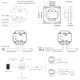 Smart Zigbee Rotary Dimmer Switch TS-K(WZ) Tuya Triac Black