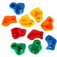 Colorful Climbing Holds for Kids, Set of 10 with Mounting Hardware