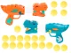 Kids Game Target Shooting Dinosaurs 2 Guns + 20 Balls