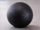 Hard Trigger Point Massage Ball for Rehab and Yoga 6.5cm, black