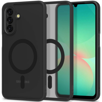 Samsung Galaxy A26 (SM-A266E/DS) Tech-Protect MagMat MagSafe Case Cover, Matte Black