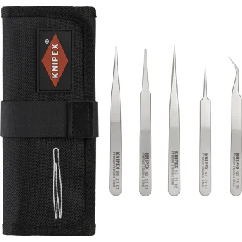 KNIPEX 92 00 02 Precision Tweezers Set 5 Pieces