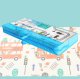 NICEKIDS Double-sided Foldable XPE Foam Play Mat Pad Rug for Kids, 200x150cm, London