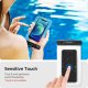 Spigen A601 Waterproof 2 pcs. Phone Bag Case Cover 163 x 90 mm, Clear