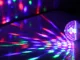 Rotating LED RGB Bulb E27, Disco Ball