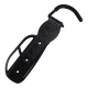 Wall Mounted Bike Rack with Movable Hook, Black