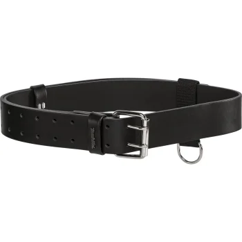 Makita E-15693 Heavy-Duty Genuine Leather Tool Belt, Black