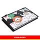 Kruzzel Foldable Baby Sensory Book with Mirror and Teether 0+