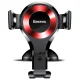 Baseus Osculum Gravity Car Mount, Black/Red
