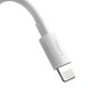Baseus 2x USB - Apple iPhone Lightning Data Charging Cable 1,5m, White