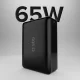Sbs 20000mAh 65W PD AFC Power Bank for Laptops and Smartphones, Black