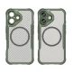 Leading Series MagSafe Silicone Case for iPhone 16, Green