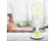 Wireless Foldable Desk Fan with LED Lamp, 5W, Green