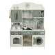 LULILO Saliko Kids Toy Wooden MDF Kitchen with Coffee Machine, 85cm