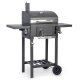 BBQChef™ 2-Piece Charcoal Grill Berdsen BD-892, Black